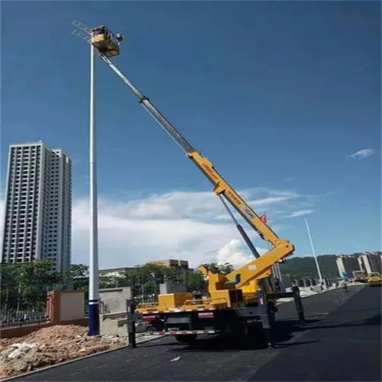 丹江口维修路灯的曲臂升降车出租