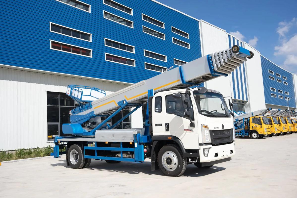 丹江口出租云梯车高空作业车 建筑垃圾搬运